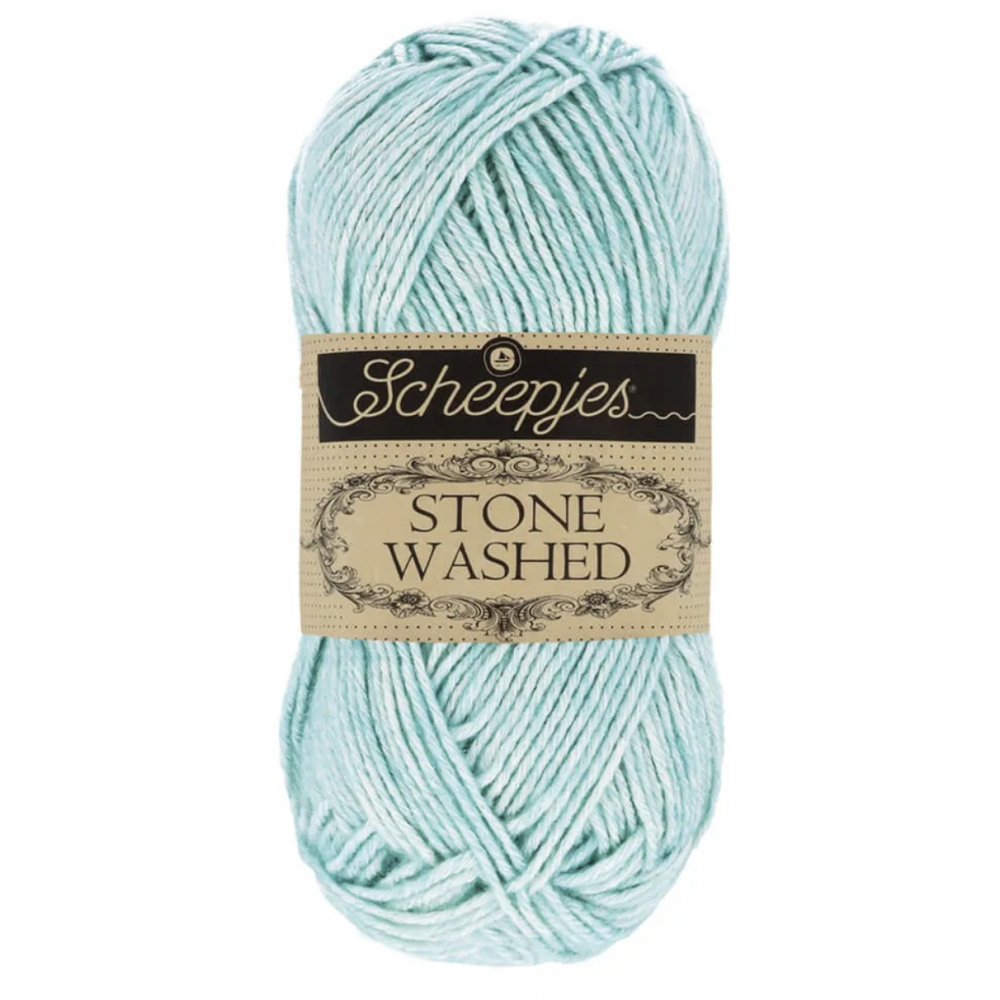 Stone washed Scheepjes 813 Amazonite Stone washed Scheepjes 813 Amazonite