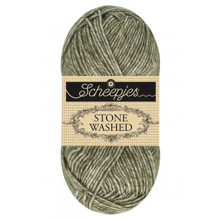 Stone washed  Scheepjes 851 Chlorite Green
