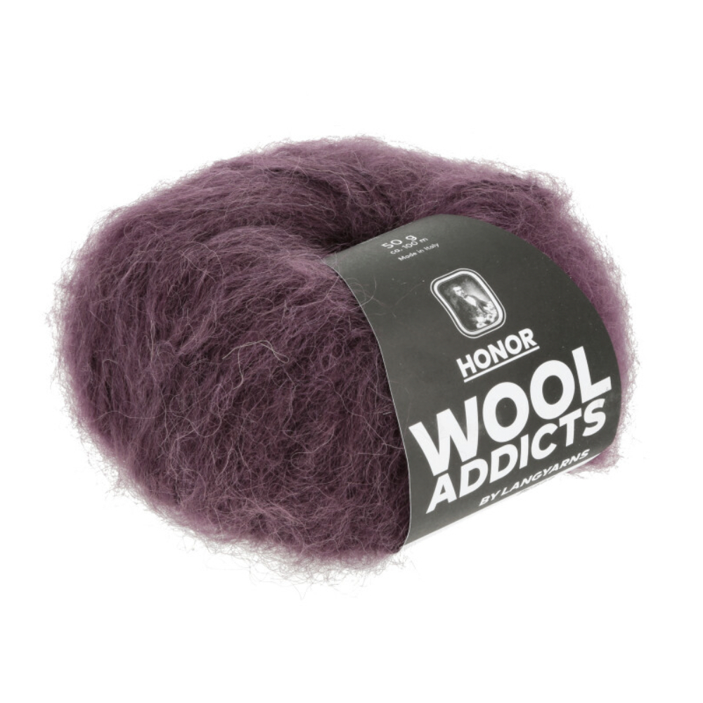 Honor - Lang Yarns - Prune 080 Honor - Lang Yarns - Prune 080