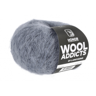 Honor - Lang Yarns - Bleu gris 021