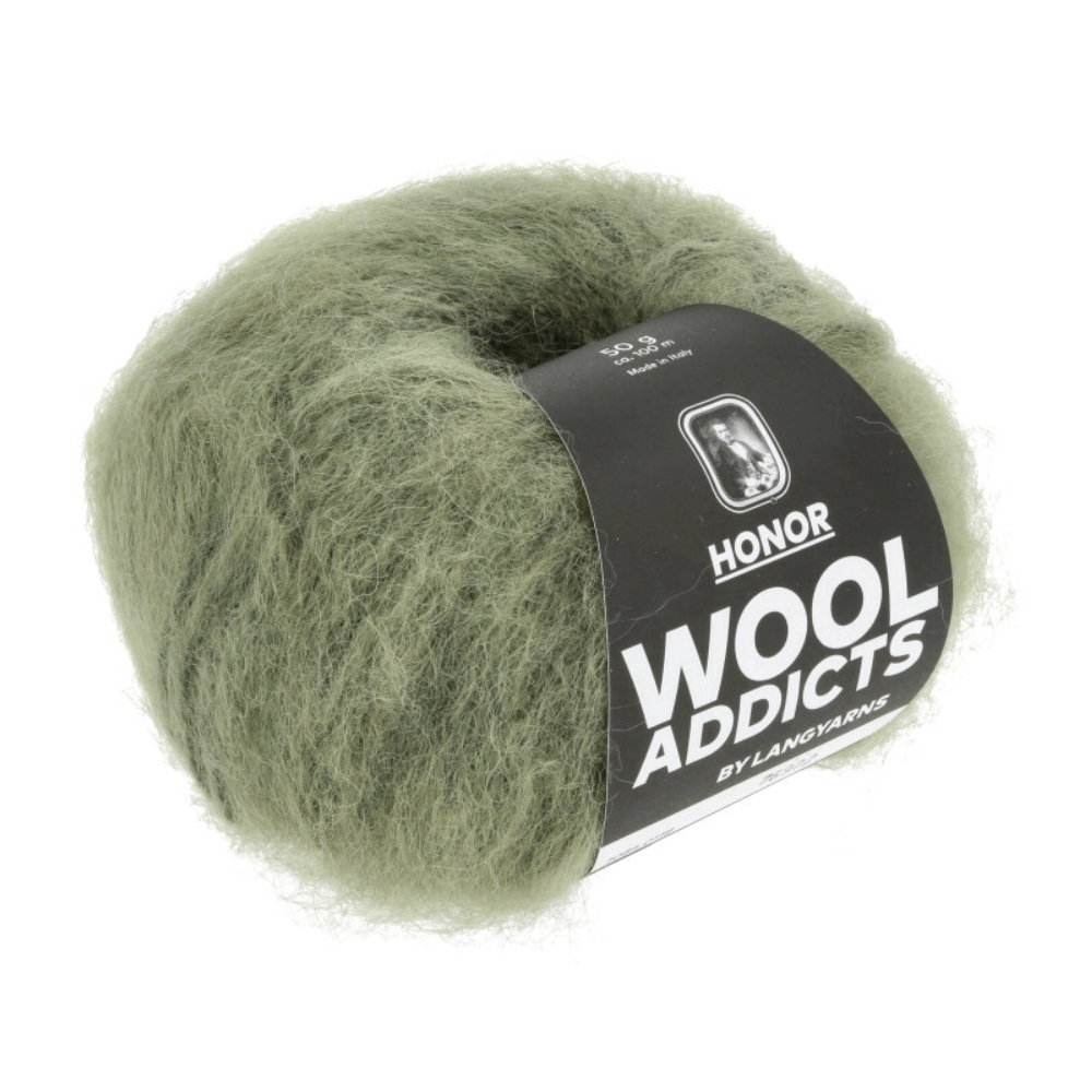 Honor - Lang Yarns - vert kaki 118 Honor - Lang Yarns - vert kaki 118