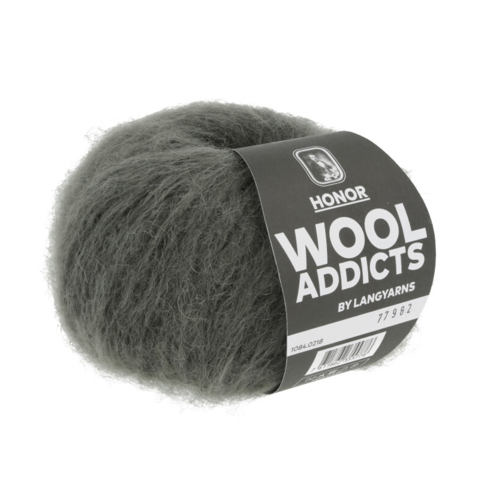 Honor - Lang Yarns - vert gris 218 Honor - Lang Yarns - vert gris 218