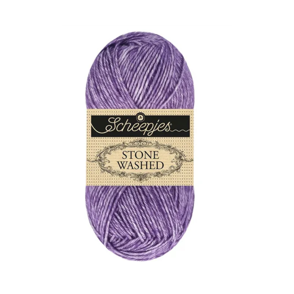Stone washed  Scheepjes 840 Rich Charoite