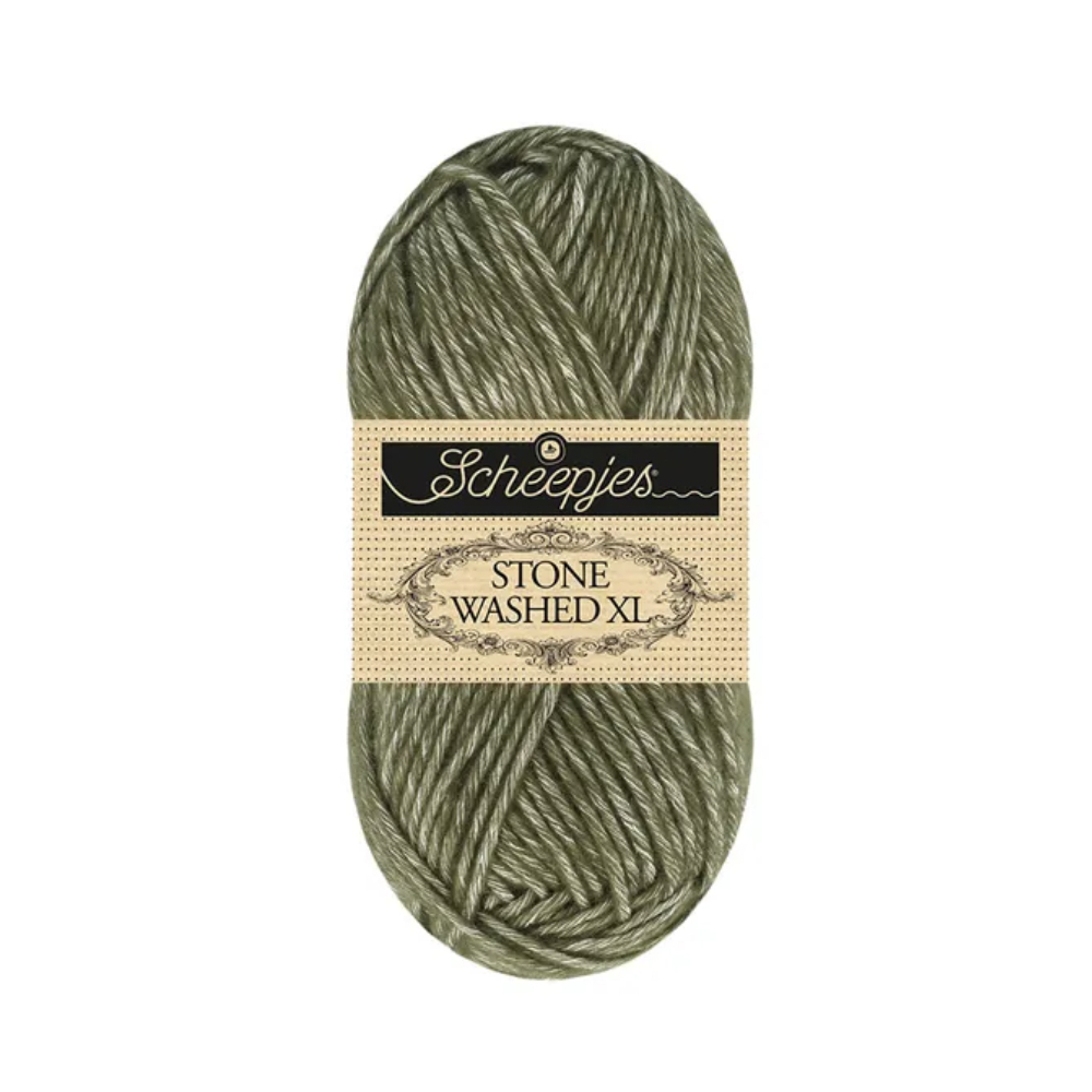 Scheepjes Stone Washed XL - 891 Chlorite Green Scheepjes Stone Washed XL - 891 Chlorite Green