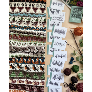 Woodland Doodle Card - Pacific Knit co