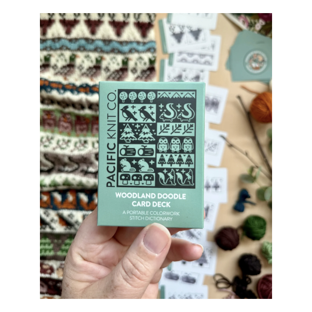 Woodland Doodle Card - Pacific Knit co