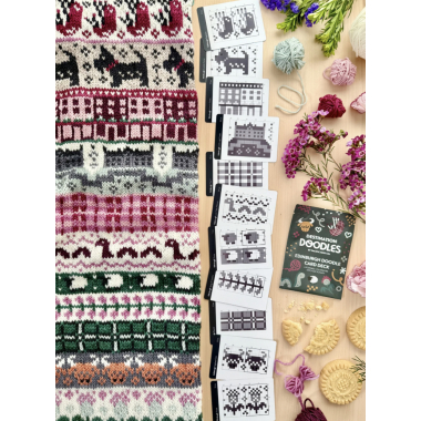 Edinburgh Doodle Card - Pacific Knit co