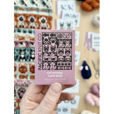 Cat Doodle Card Deck - Pacific Knit co