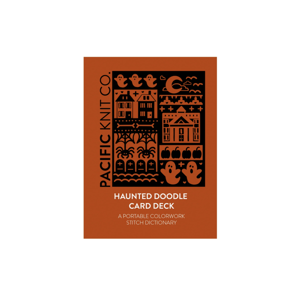Haunted Doodle Card - Pacific Knit co Haunted Doodle Card - Pacific Knit co