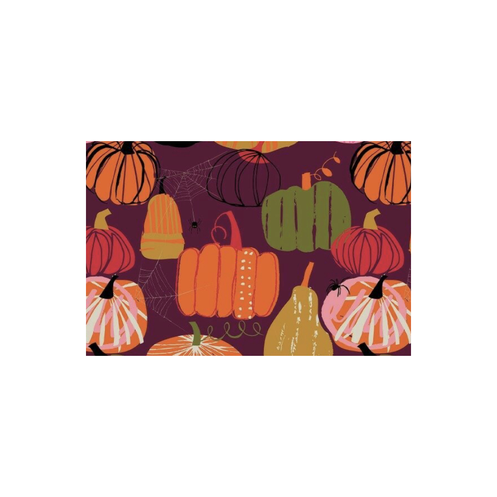 Tissu Dashwood Witching hour ( citrouilles)