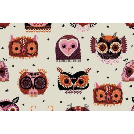 Tissu Dashwood - Witching Hour (hibou)