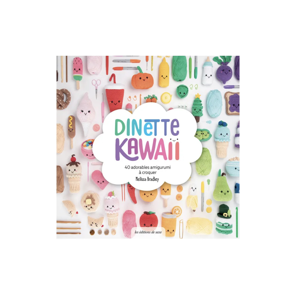 Dînette kawaii au crochet - Mélissa Bradley
