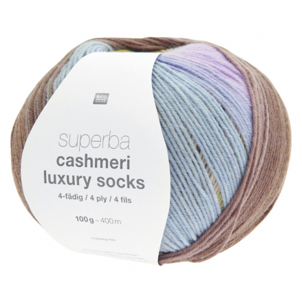 Superba Cashmere luxury socks - Rico Design
