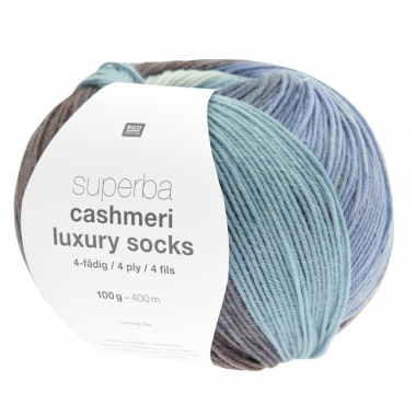 Superba Cashmere luxury socks - Rico Design