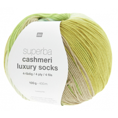 Superba Cashmere luxury socks - Rico Design