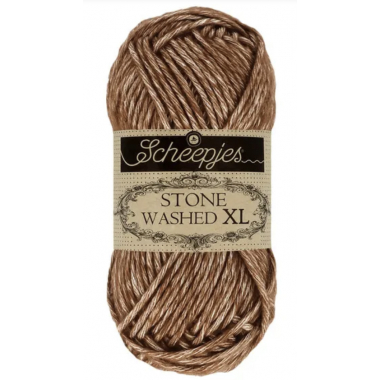 Scheepjes Stone Washed XL  - 862 Brown Agate