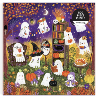 Ghostly Gathering 500 Pieces Puzzle - GALISON