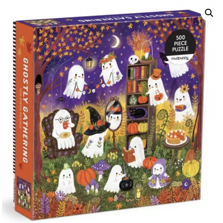 Ghostly Gathering 500 Pieces Puzzle - GALISON