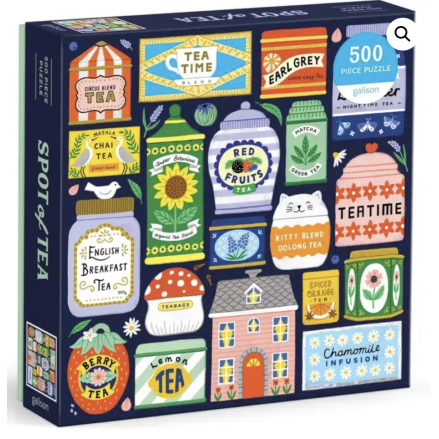 Spot of Tea 500 Piece Puzzle - Galison
