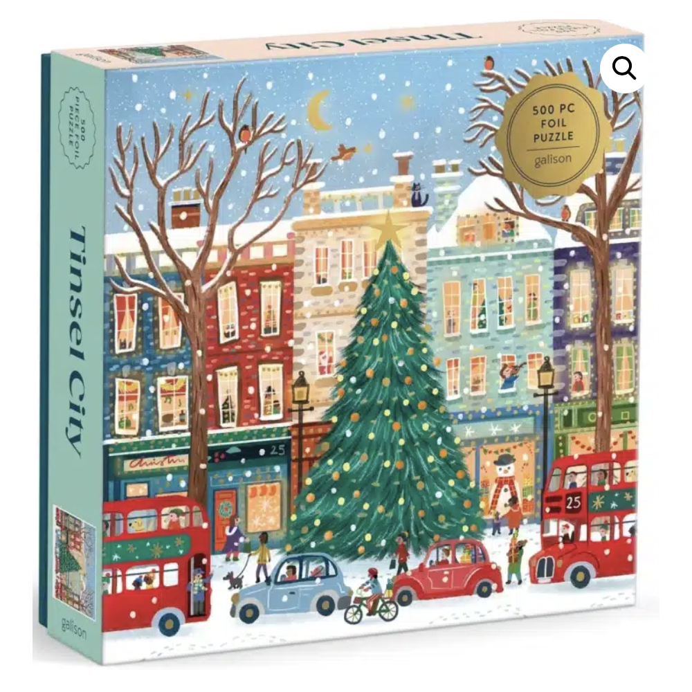 Puzzle Tinsel City – Galison – 500 pièces Puzzle Tinsel City – Galison – 500 pièces