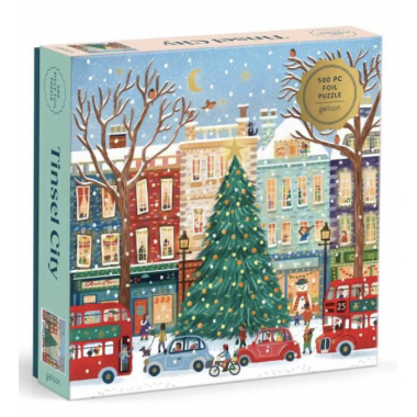Puzzle Tinsel City – Galison – 500 pièces