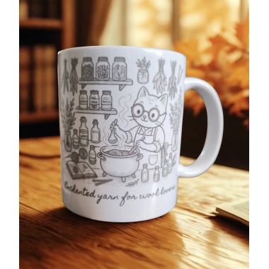 Mug "Enchanted yarn" Miss Bohème