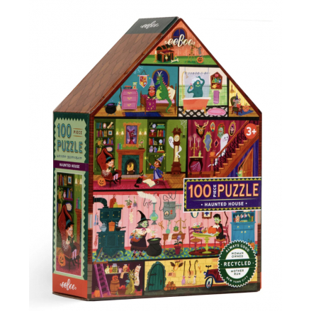 Haunted House 100 Pieces Puzzle - Eeboo