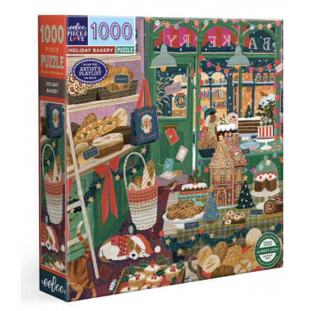 Holiday Bakery 1000 Pieces Puzzle - Eeboo