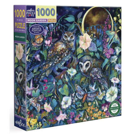 Moon Garden 1000 Pieces Puzzle - Eeboo