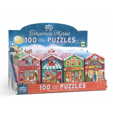 Christmas Market 100 Pièces - Modèle au choix Eeboo