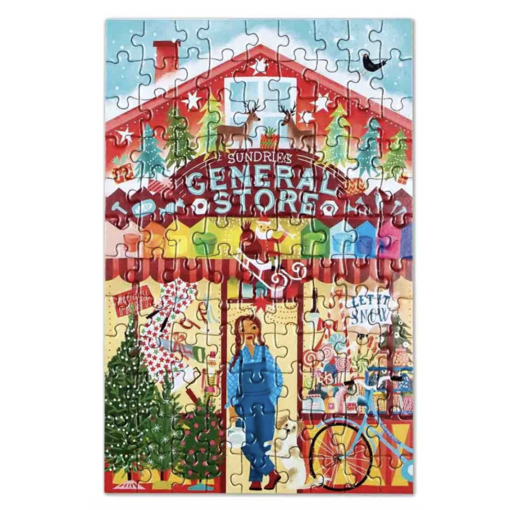 Christmas Market 100 Pièces - Modèle au choix Eeboo