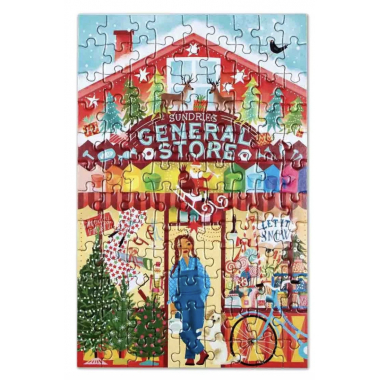 Christmas Market 100 Pièces - Modèle au choix Eeboo