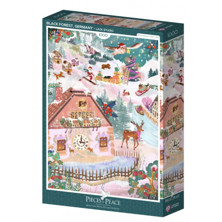 Puzzle 1000 Pièces - Forêt Noire, Allemagne