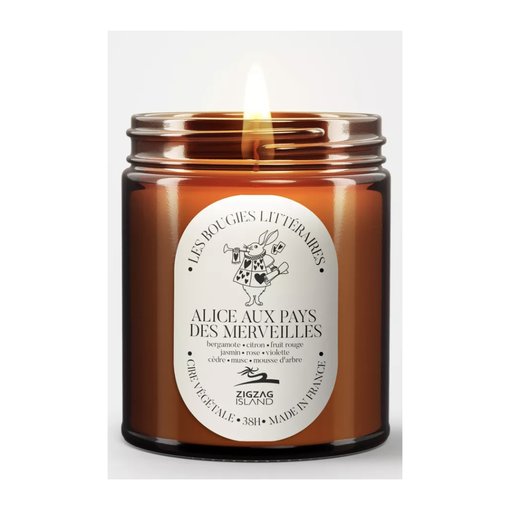 ALICE AU PAYS DES MERVEILLES MADE IN FRANCE COLLECTION LES BOUGIES LITTÉRAIRES ALICE AU PAYS DES MERVEILLES MADE IN FRANCE COLLECTION LES BOUGIES LITTÉRAIRES