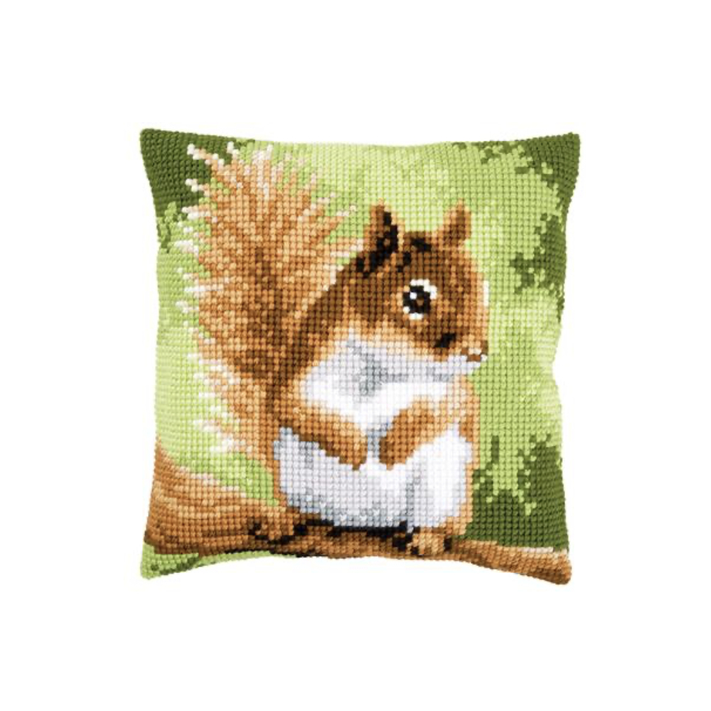KIT COUSSIN AU POINT DE CROIX ECUREUIL