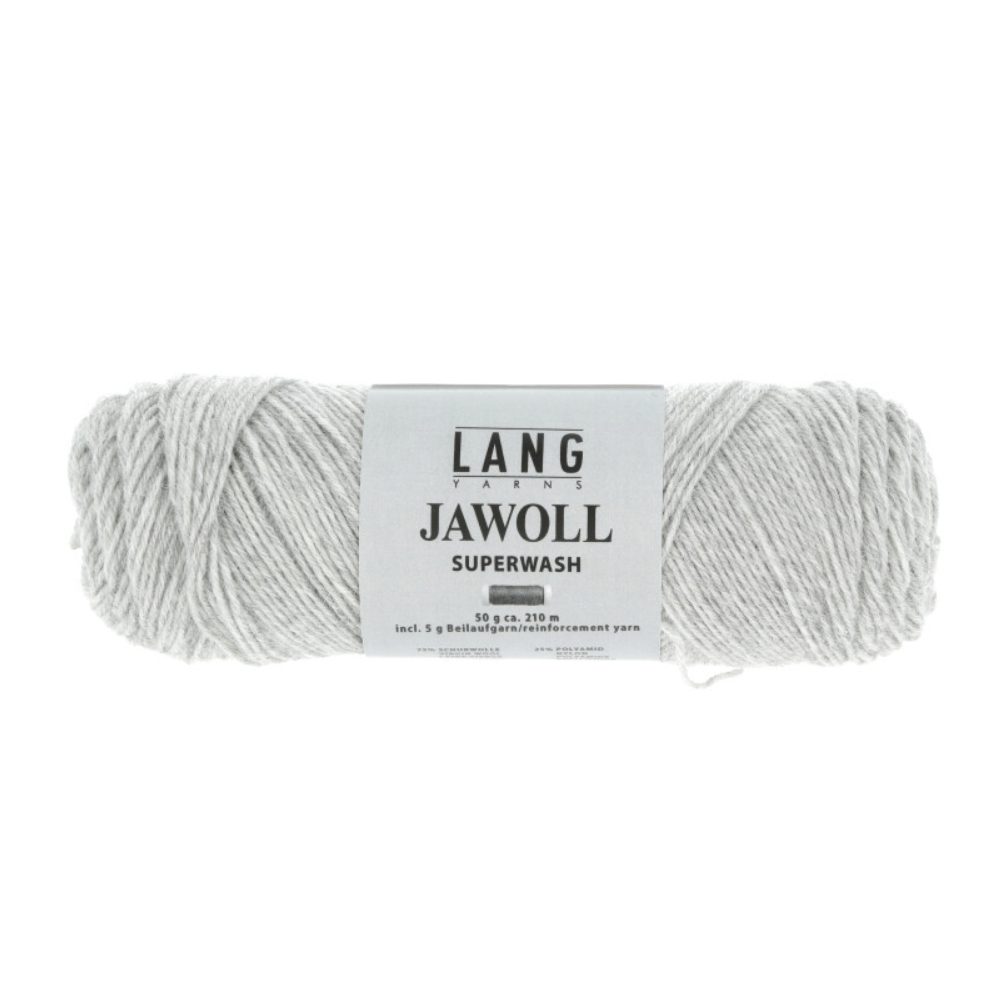 Jawoll - Lang yarns gris clair perle 023 Jawoll - Lang yarns gris clair perle 023