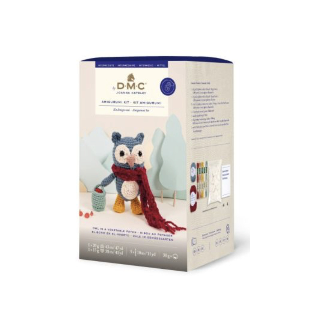 Kit amigurumi hibou au potager DMC