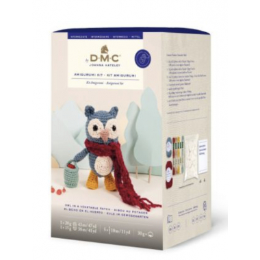 Kit amigurumi hibou au potager DMC