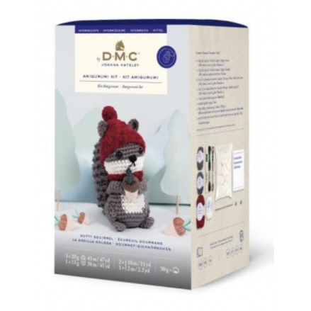 Kit amigurumi écureuil gourmand DMC