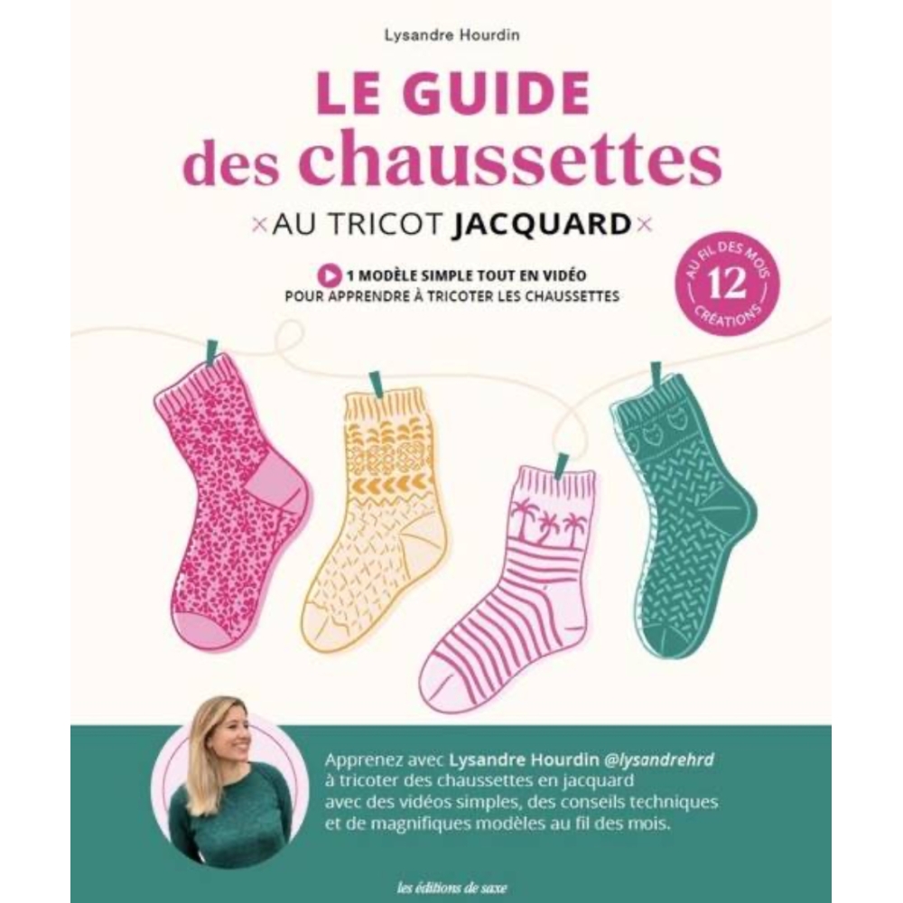 LE GUIDE DES CHAUSSETTES AU TRICOT JACQUARD