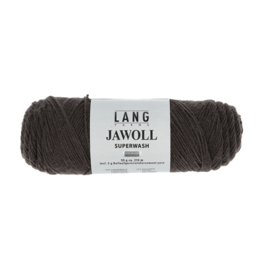 Jawoll - Lang yarns marron très foncé 067