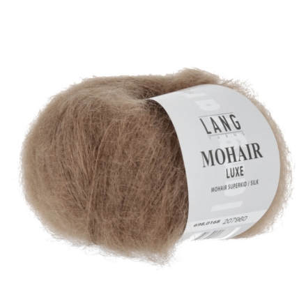 Mohair luxe -  Lang yarns camel 0168