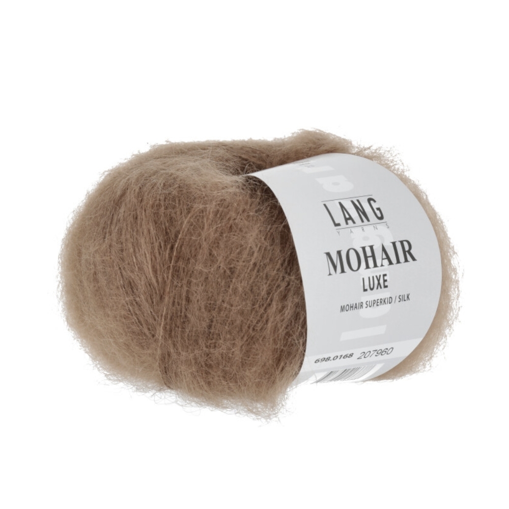 Mohair luxe -  Lang yarns camel 0168