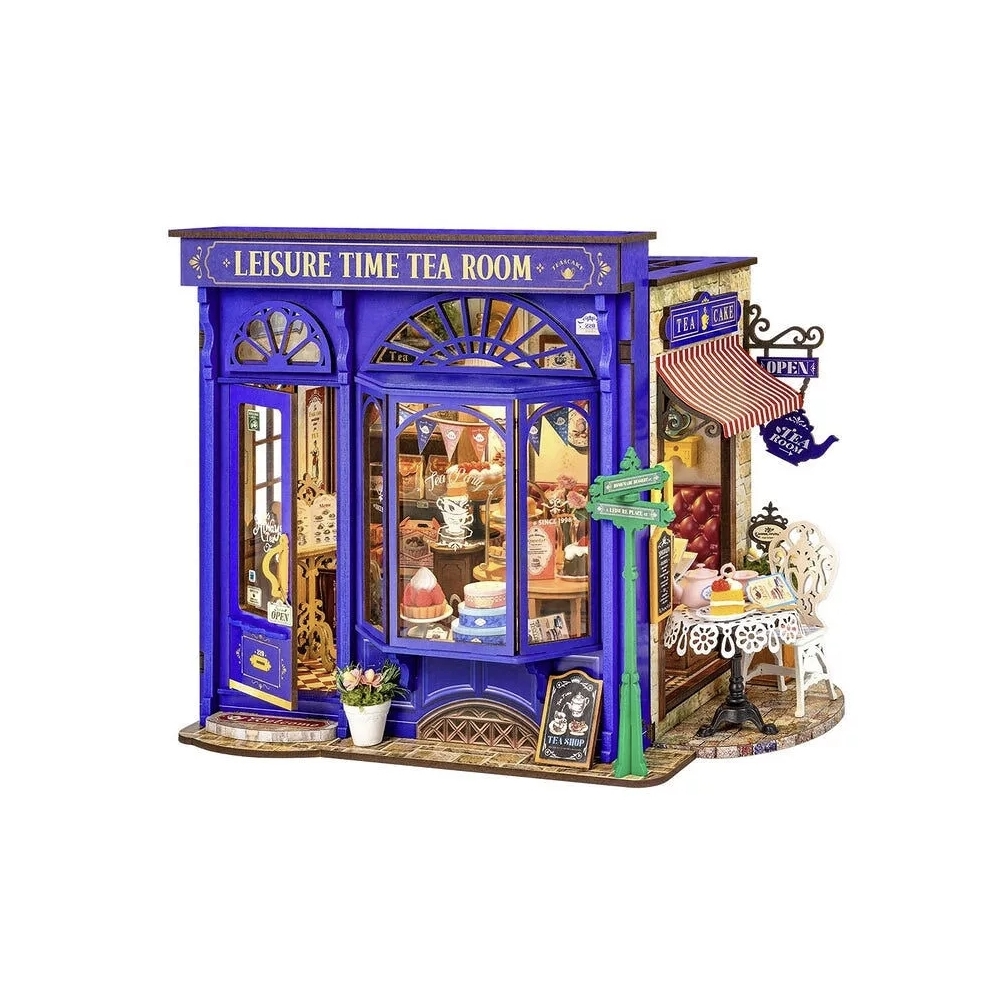 Maquette Salon de thé DIY House Leisure Time, Robotime