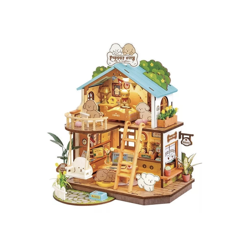 Maquette Robotime, Maison de bricolage avec éclairage