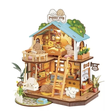 Maquette Robotime, Maison de bricolage avec éclairage