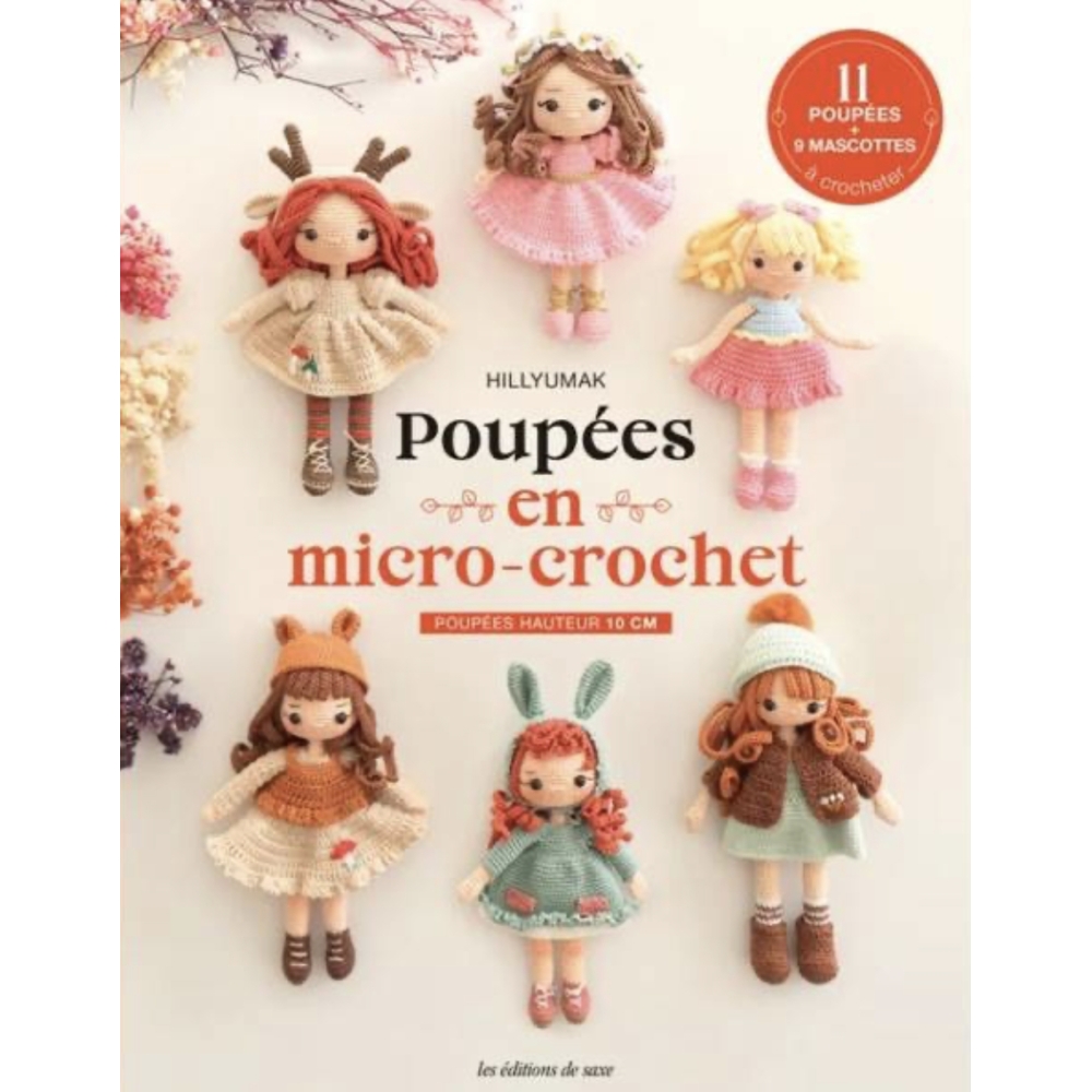 POUPEES EN MICRO-CROCHET - POUPEES HAUTEUR 10 CM