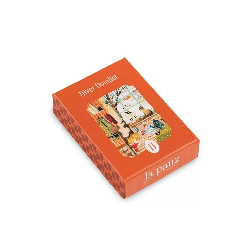 Mini puzzle Hiver Douillet – La Pauz – 99 pièces