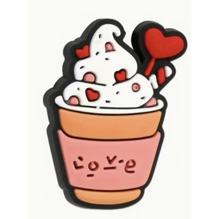 Embouts d'aiguilles mug chantilly rose