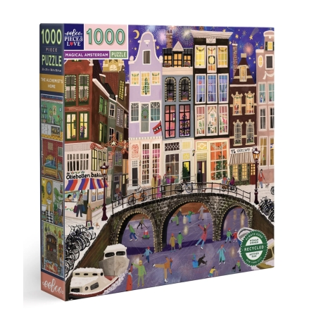Puzzle Eeboo Magical Amsterdam 1000 Piece Puzzle